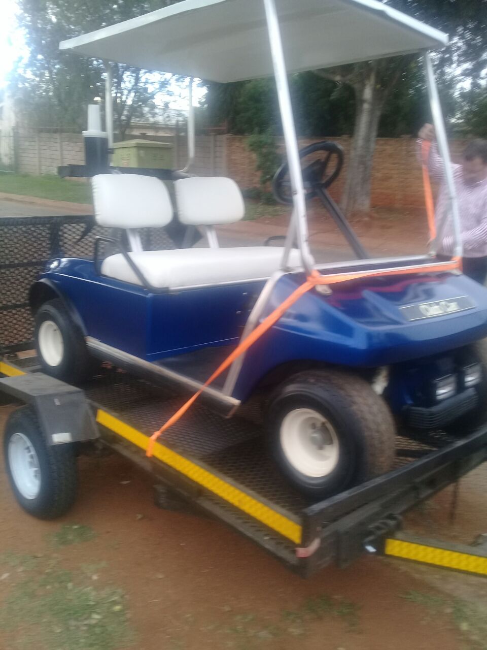 Club Car and Trailor SOLD